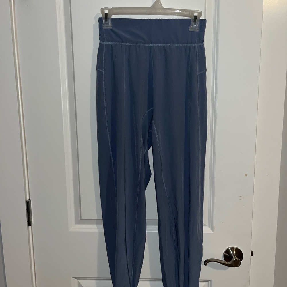 Blue halara active wear joggers size small